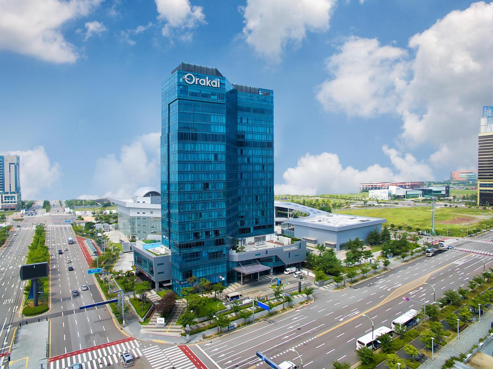 Orakai Songdo Park Hotel Incheon Exterior photo